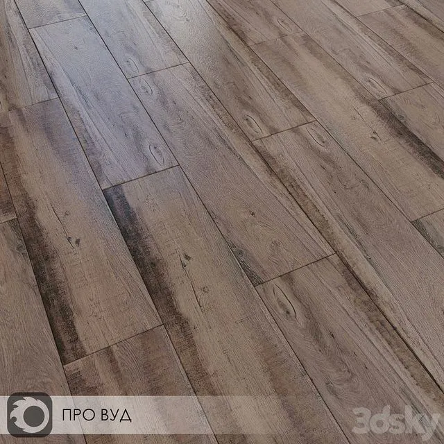 Ceramic Tiles Kerama Marazzi Pro Wood 3dsMax Model