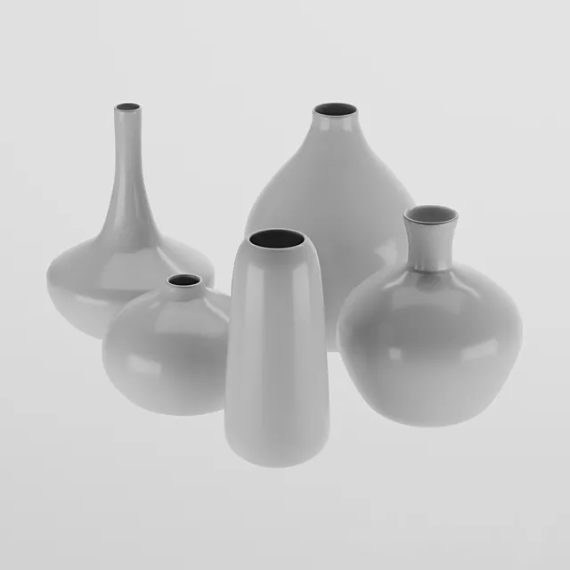 Ceramic vases 3DSMax File