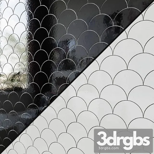 Ceramic Wall Tile Equipe Scale Fan 2 3dsmax Download