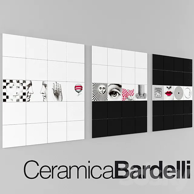 Ceramica Bardelli (Fornasettiana) 3DSMax File