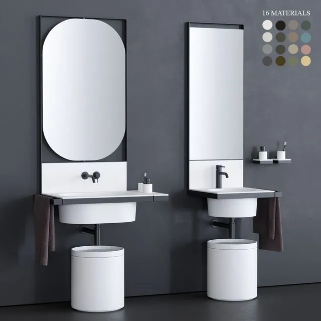 Ceramica Cielo Elle Washbasin 3dsMax Model