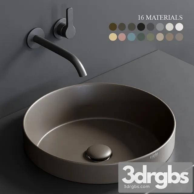 Ceramica Cielo Enjoy 40 Washbasin 3dsmax Download