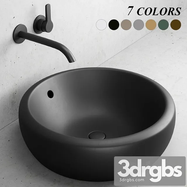 Ceramica Cielo Fluid Washbasin 2 3dsmax Download