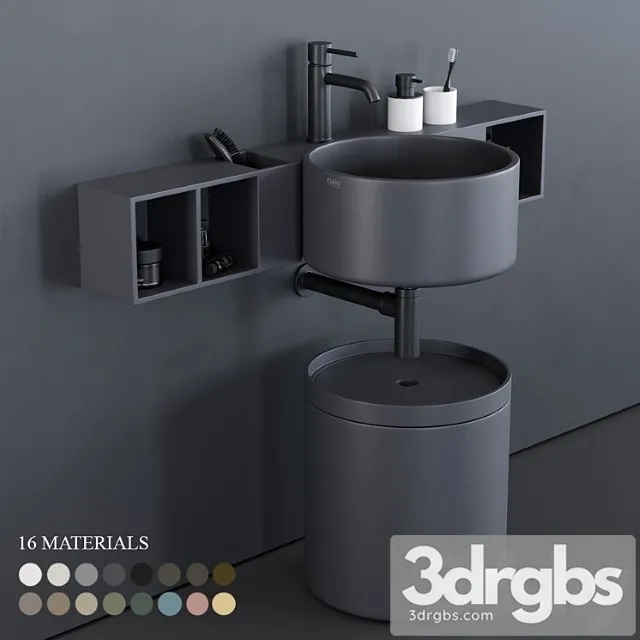 Ceramica Cielo Sella Washbasin 3dsmax Download