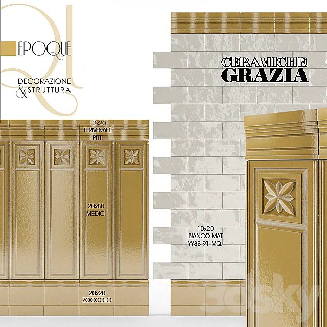 Ceramiche Grazia Epoque 3ds Max