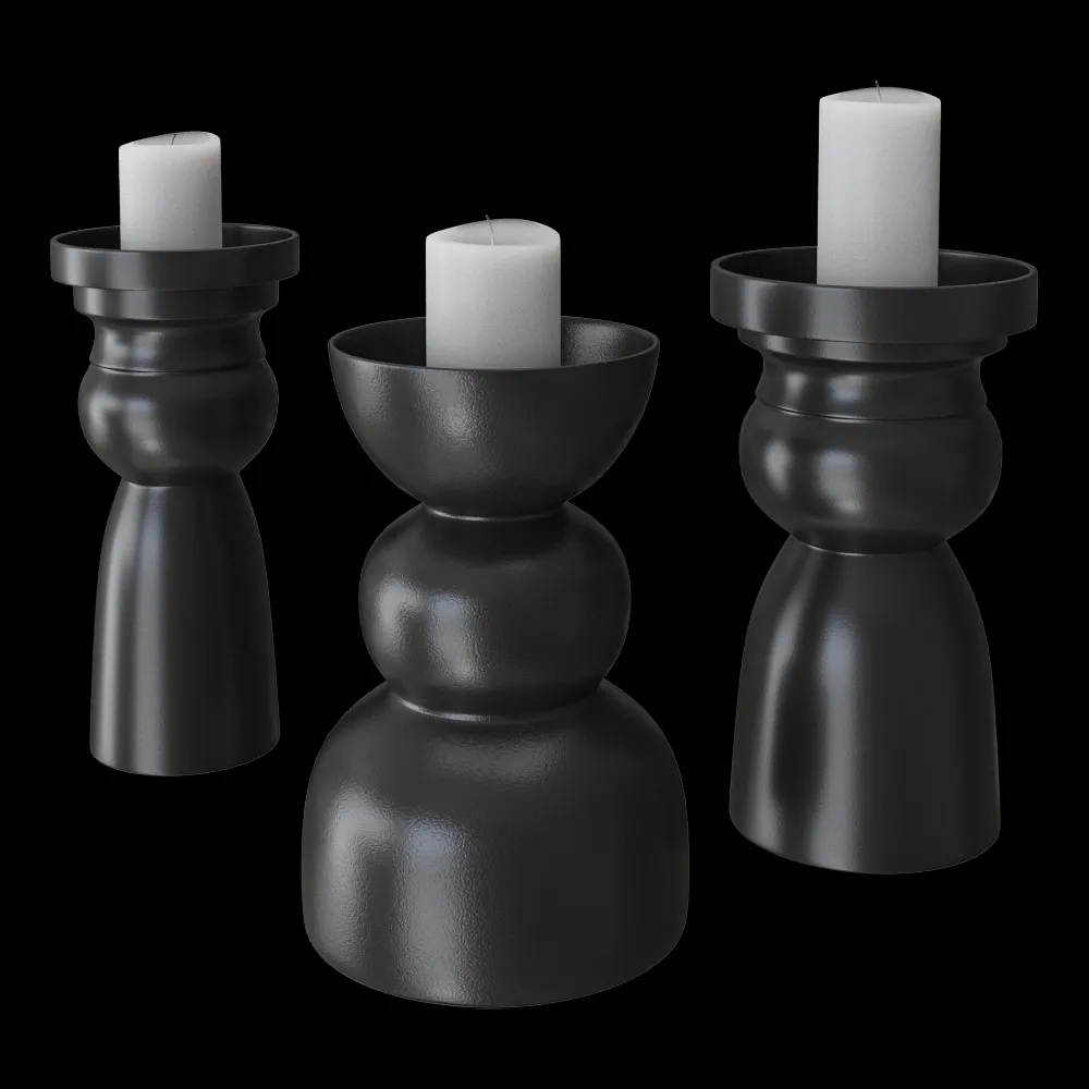 Ceramum – Candlestick 3ds Max