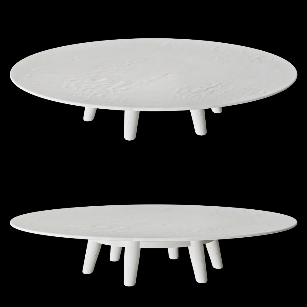 Ceramum – Ceramic dish with legs 3ds Max