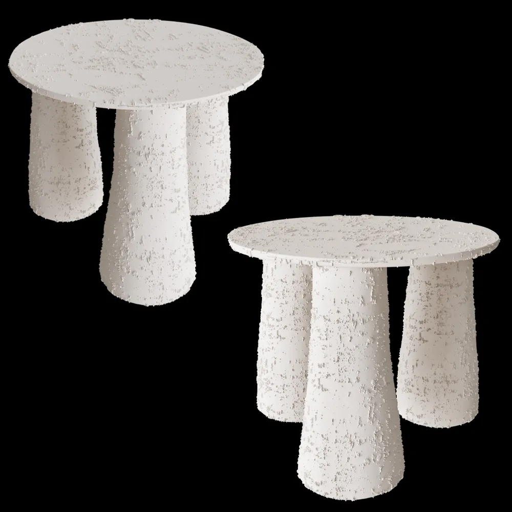 Ceramum – Low table Elephant legs 3ds Max