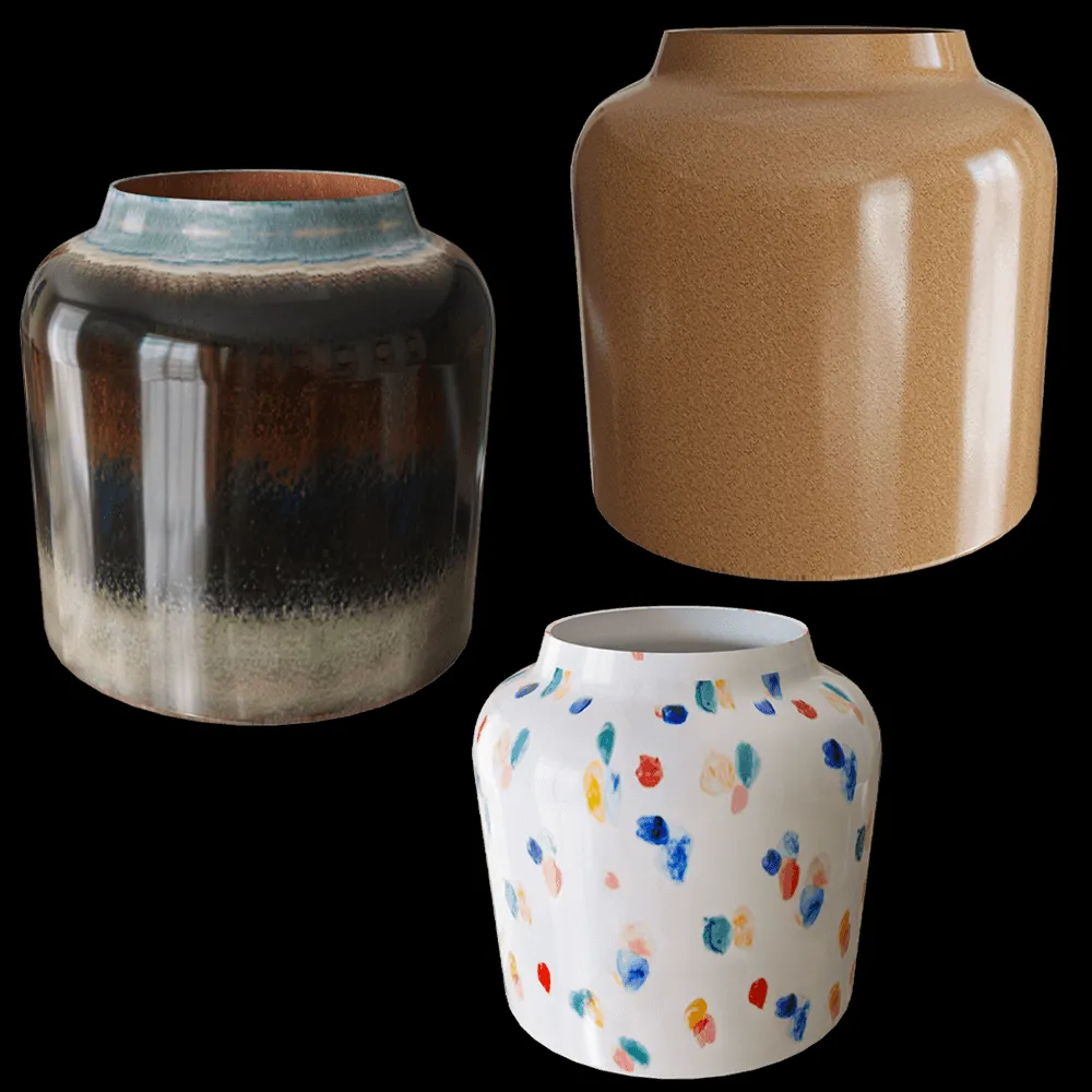 Ceramum – Vase Barrel 3ds Max