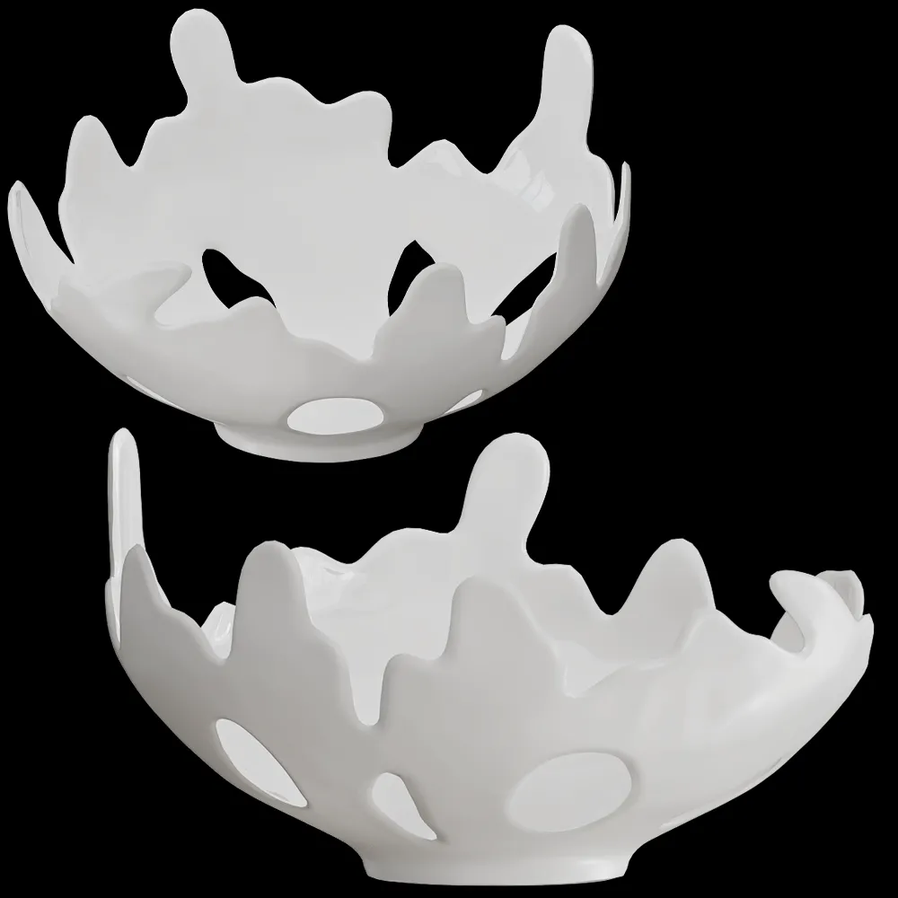 Ceramum – Vase Koral white 3ds Max