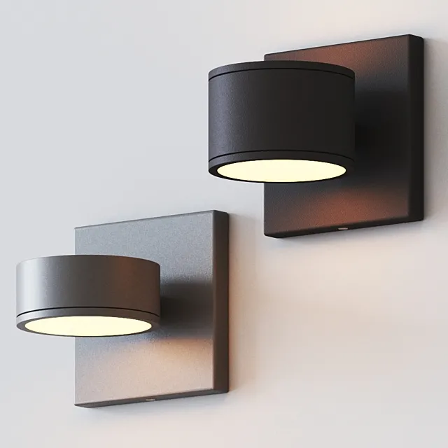 Ceres Outdoor Wall Sconce by Oxygen Lighting 3ds Max