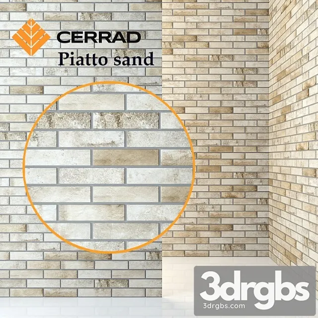 Cerrad piatto sand tiles 3dsmax Download