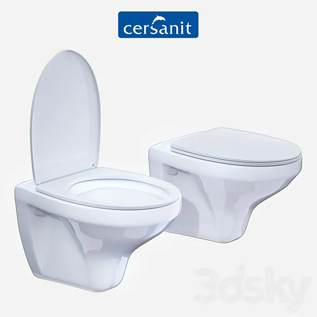 Cersanit “DELFI hanging toilet” 3DSMax File
