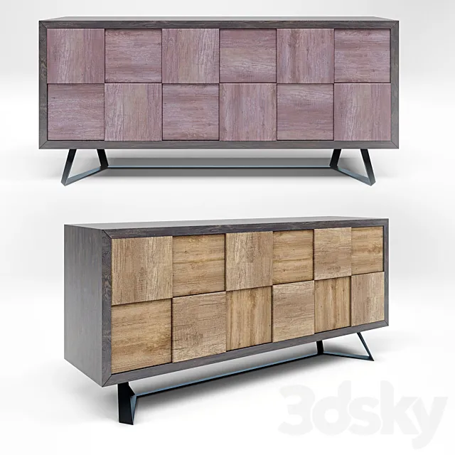 Cervia chest of drawers 3DS Max Model