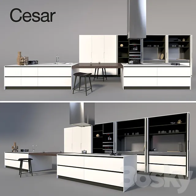 Cesar Arredamenti MAXIMA 2.2 – composition 1 3DS Max Model