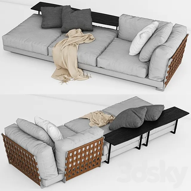 Cestone Sofa 03 3DS Max Model