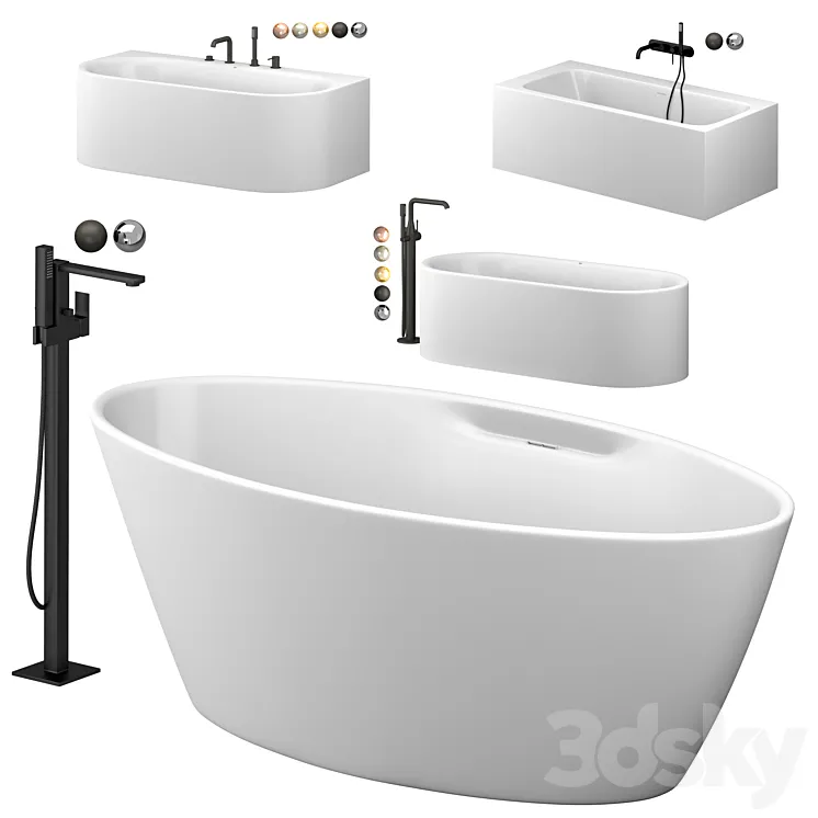 Cezares and Grohe bath set 3DS Max
