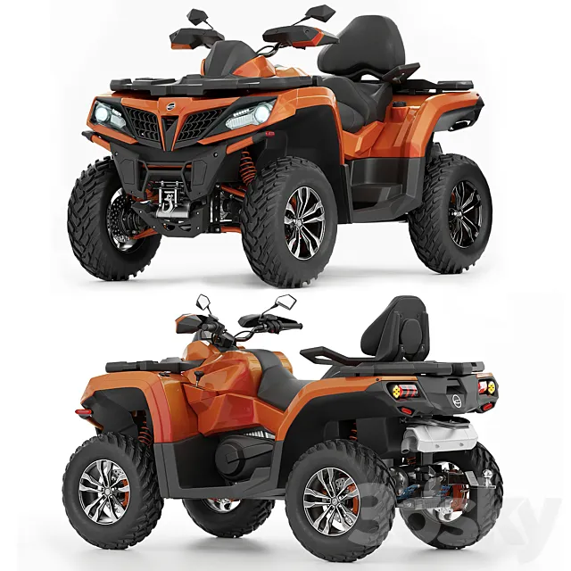 CFMOTO CFORCE 1000 3DS Max Model