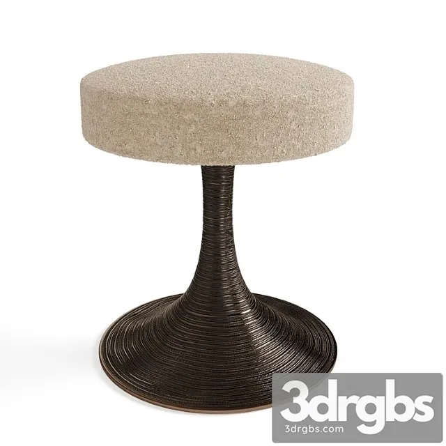 Chahan tourbillon bronze stool