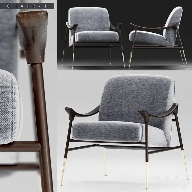 Chair 1_Tosconova 3dsMax Model