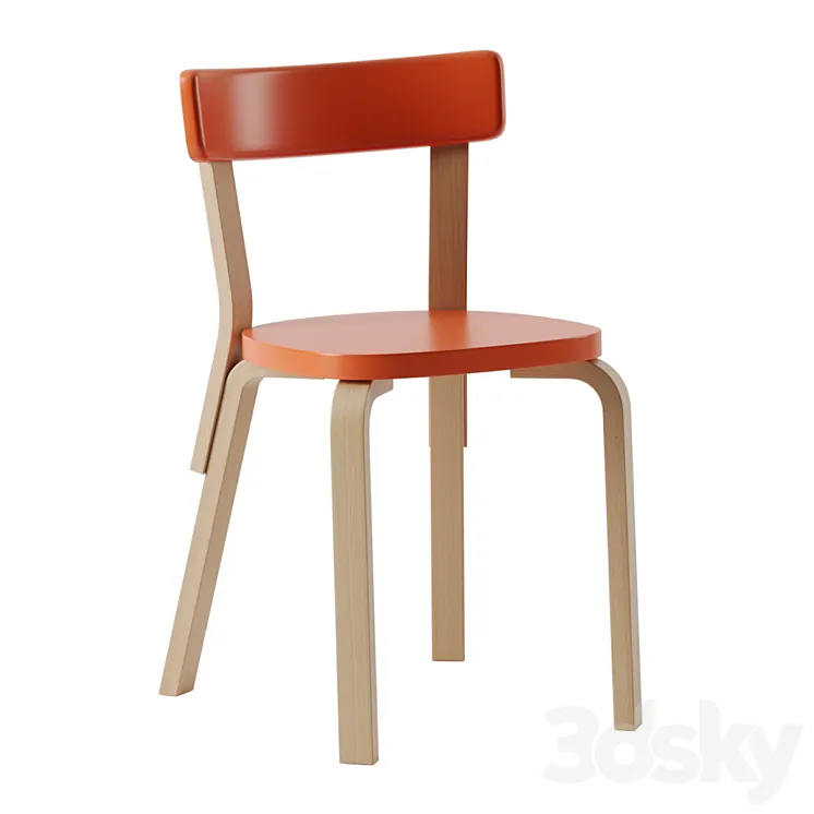 Chair 69 by Artek 3DS Max