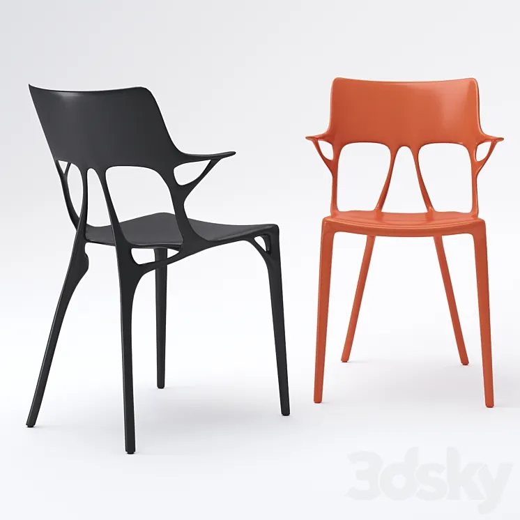 Chair Ai by Kartell 3DS Max Model