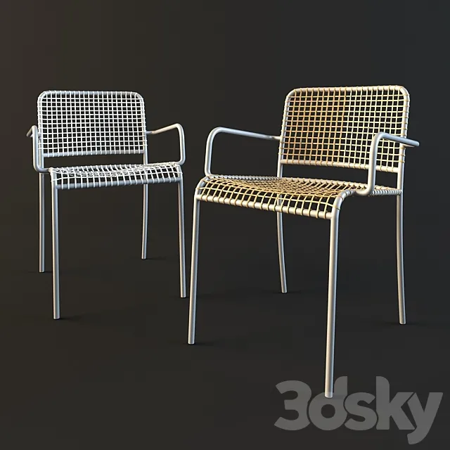 CHAIR ALLU 24_224 GERVASONI 3ds Max