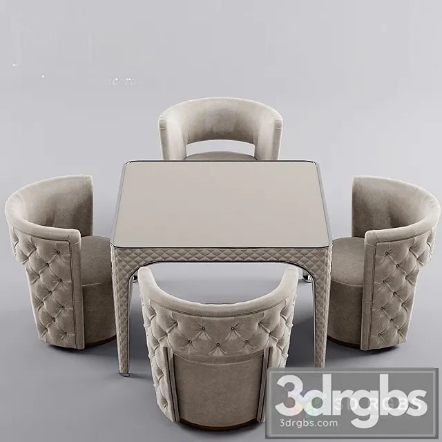 Chair and Table Rugiano Giotto 3dsmax Download