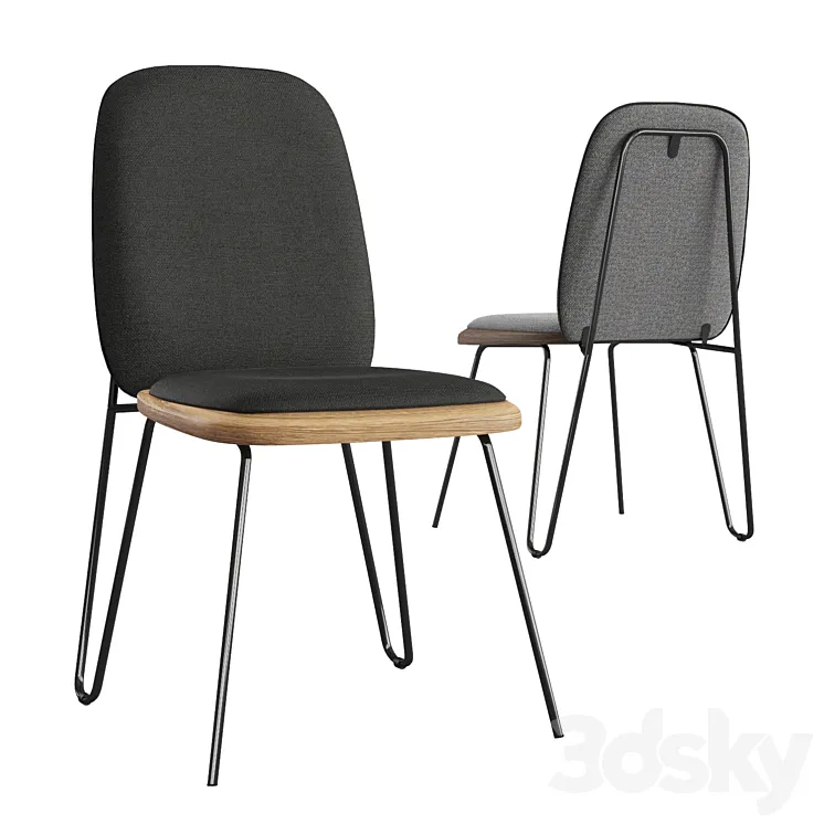 Chair AOS NEW Montly 3DS Max Model
