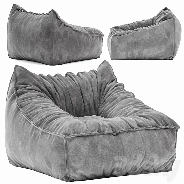 chair bag 17 3ds Max