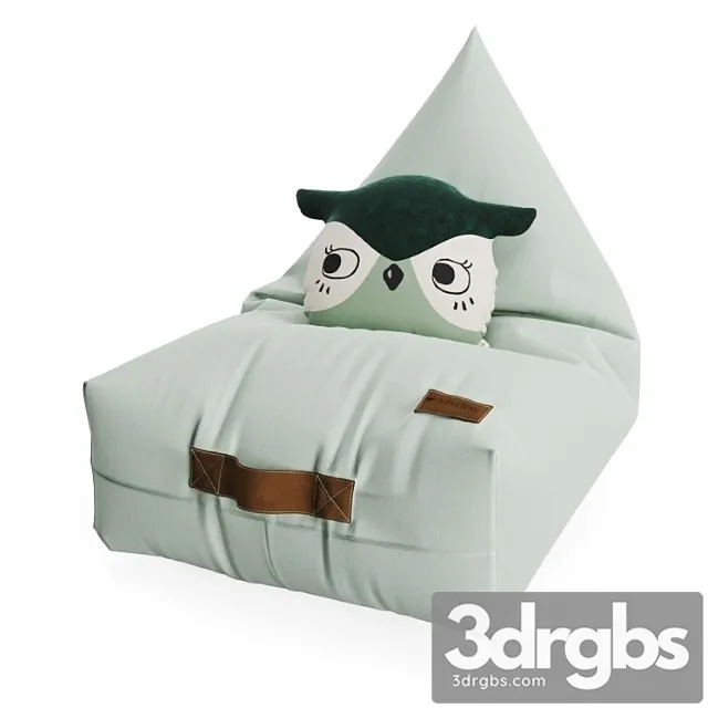 Chair Bag And Pillow Owl From Novodinoz 3dsmax Download