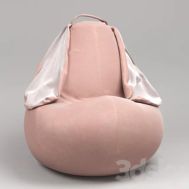 Chair bag with ears 3DS Max Model