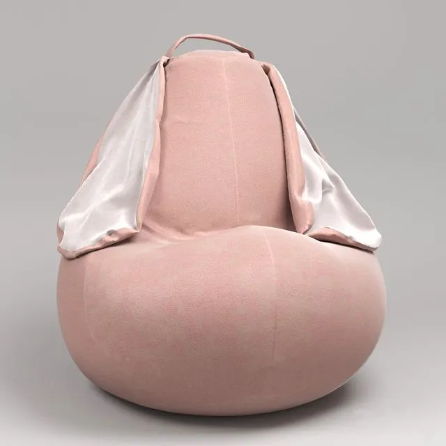 Chair bag with ears 3dsMax Model