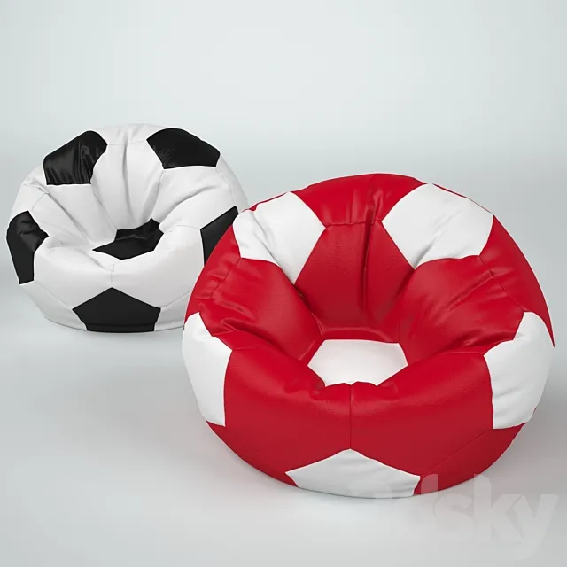 Chair-ball bag 3DS Max Model