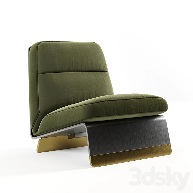 Chair baxter greta 3DS Max
