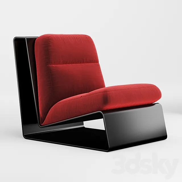 Chair baxter Greta 3ds Max