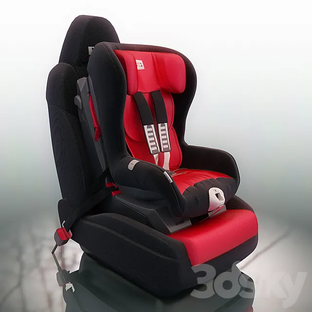 Chair Bebi Britax 3DS Max Model