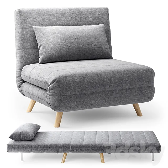 Chair-bed flex 3DS Max Model