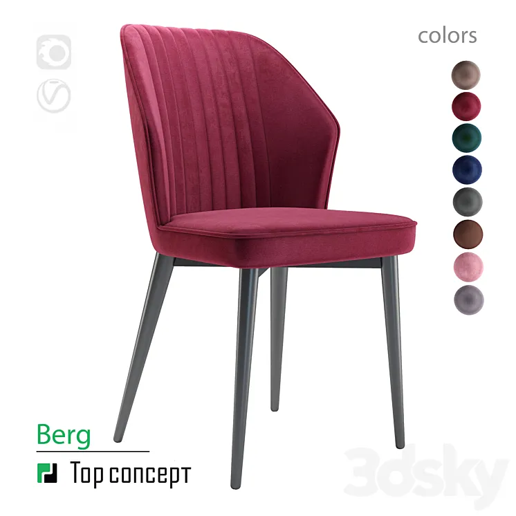 Chair Berg 3DS Max