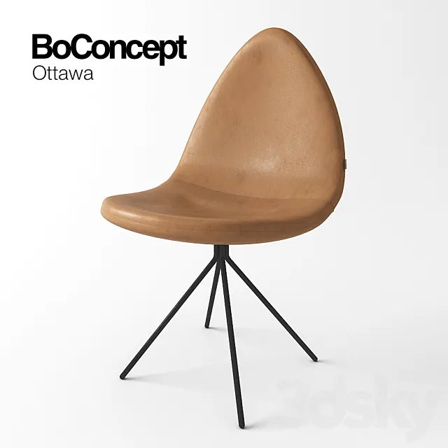 Chair BoConcept Ottawa 3DSMax File