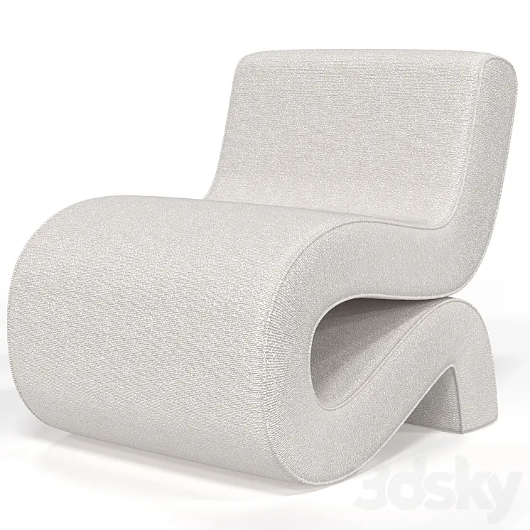 Chair Bond by Eichholtz 3DS Max Model