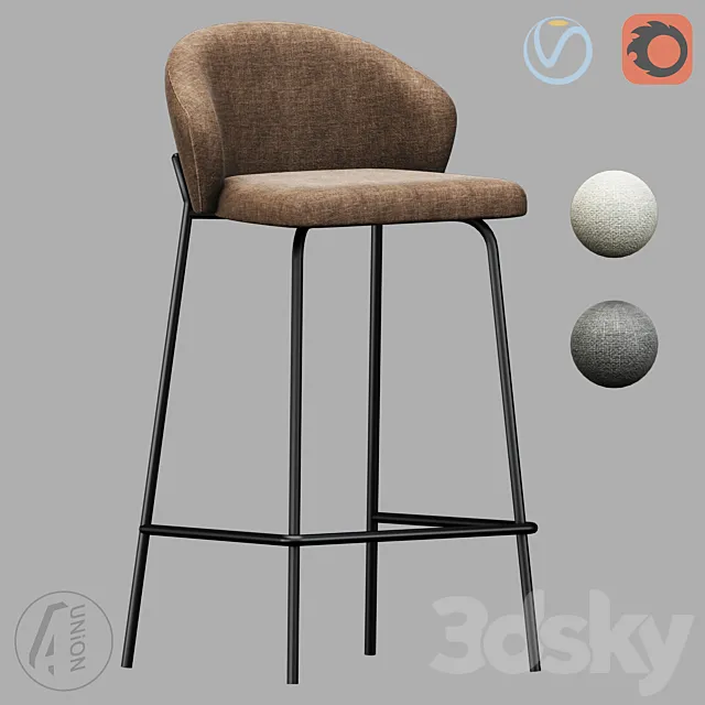 Chair Bronx Bch5030 4Union.ru 3DS Max Model