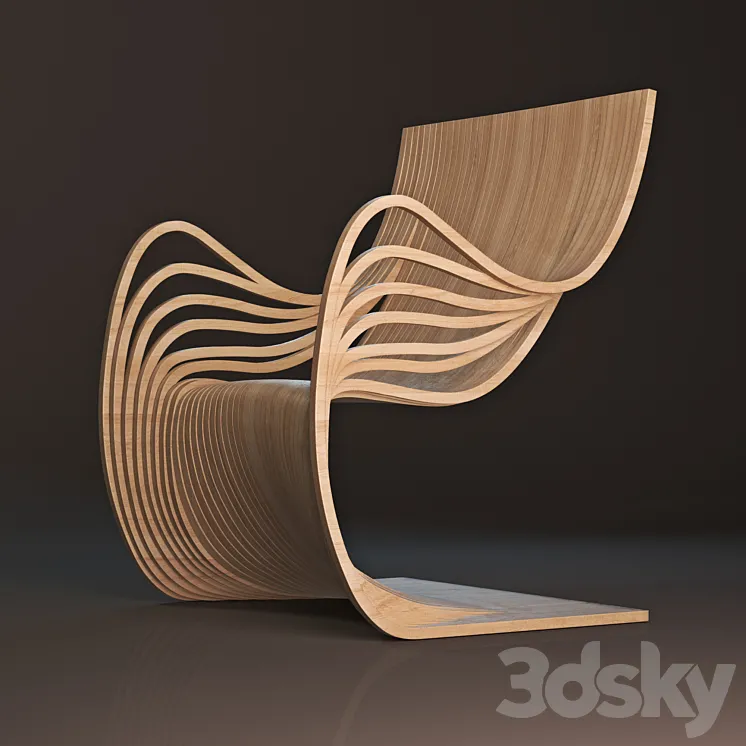 Chair by Alejandro Estrada 3DS Max