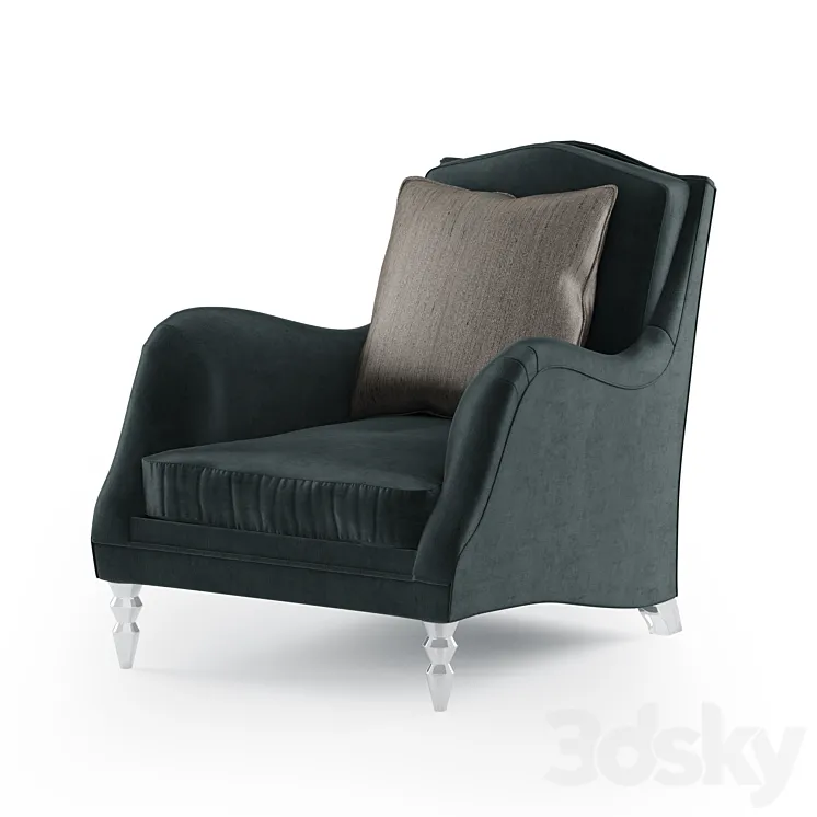 Chair CARACOLE Fancy Footwork 3DS Max