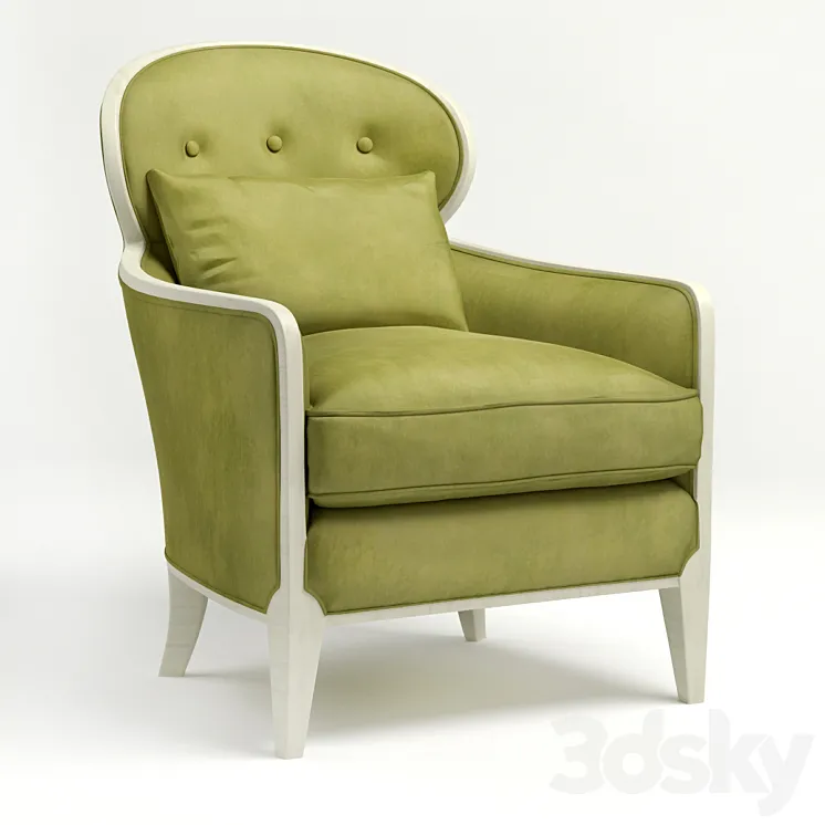chair caracole uph-chawoo-49a 3DS Max