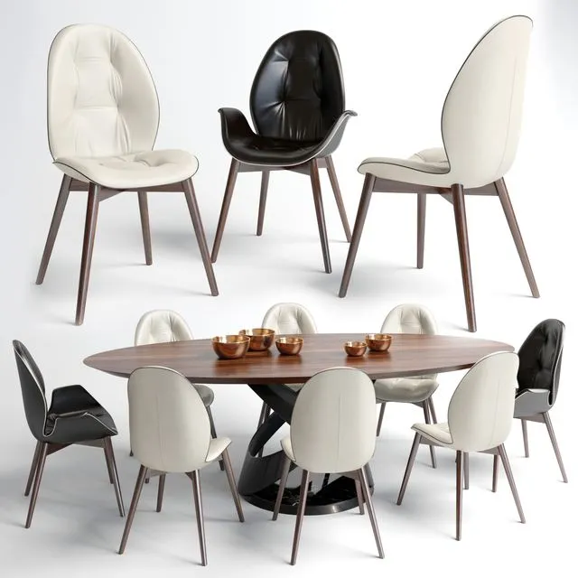 Chair Chair Tonin Casa Sorrento 3dsMax Model