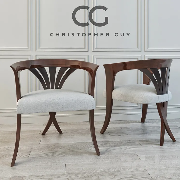 Chair Christopher Guy 3DS Max