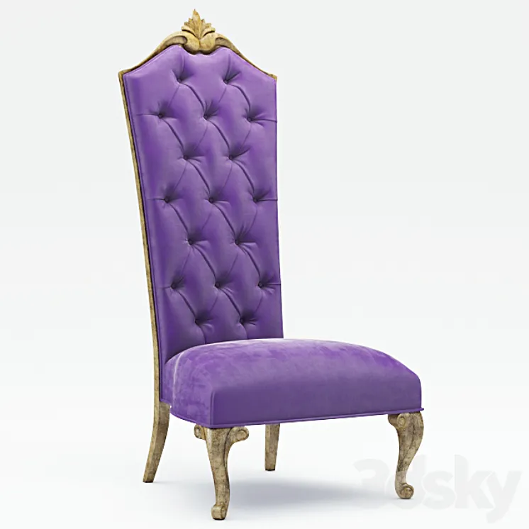 Chair CHRISTOPHER GUY couture 3DS Max