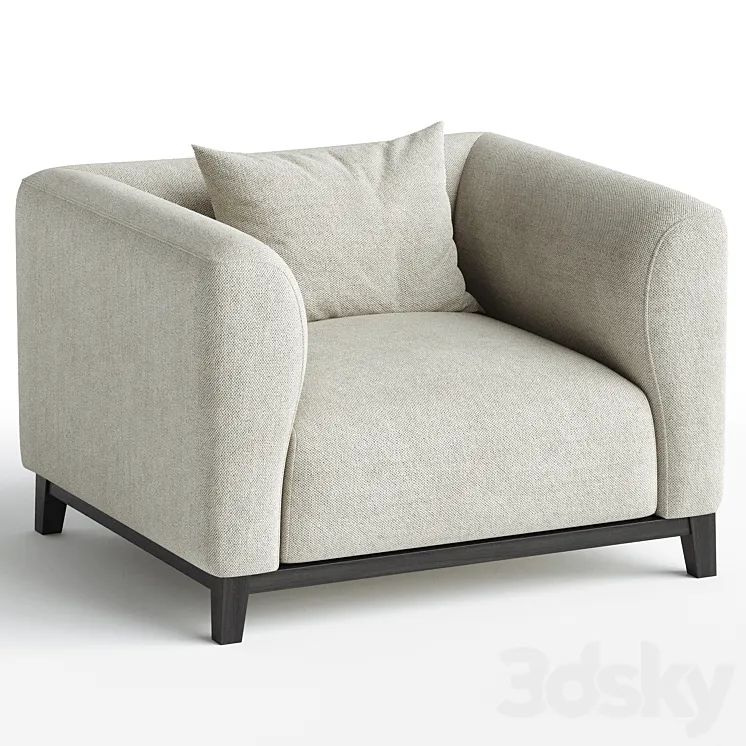 Chair Corso Lyssa Sand 3DS Max Model