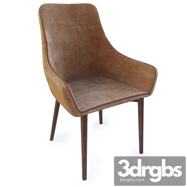 Chair Diana Beige Velvet From ST Stool Group 3dsmax Download